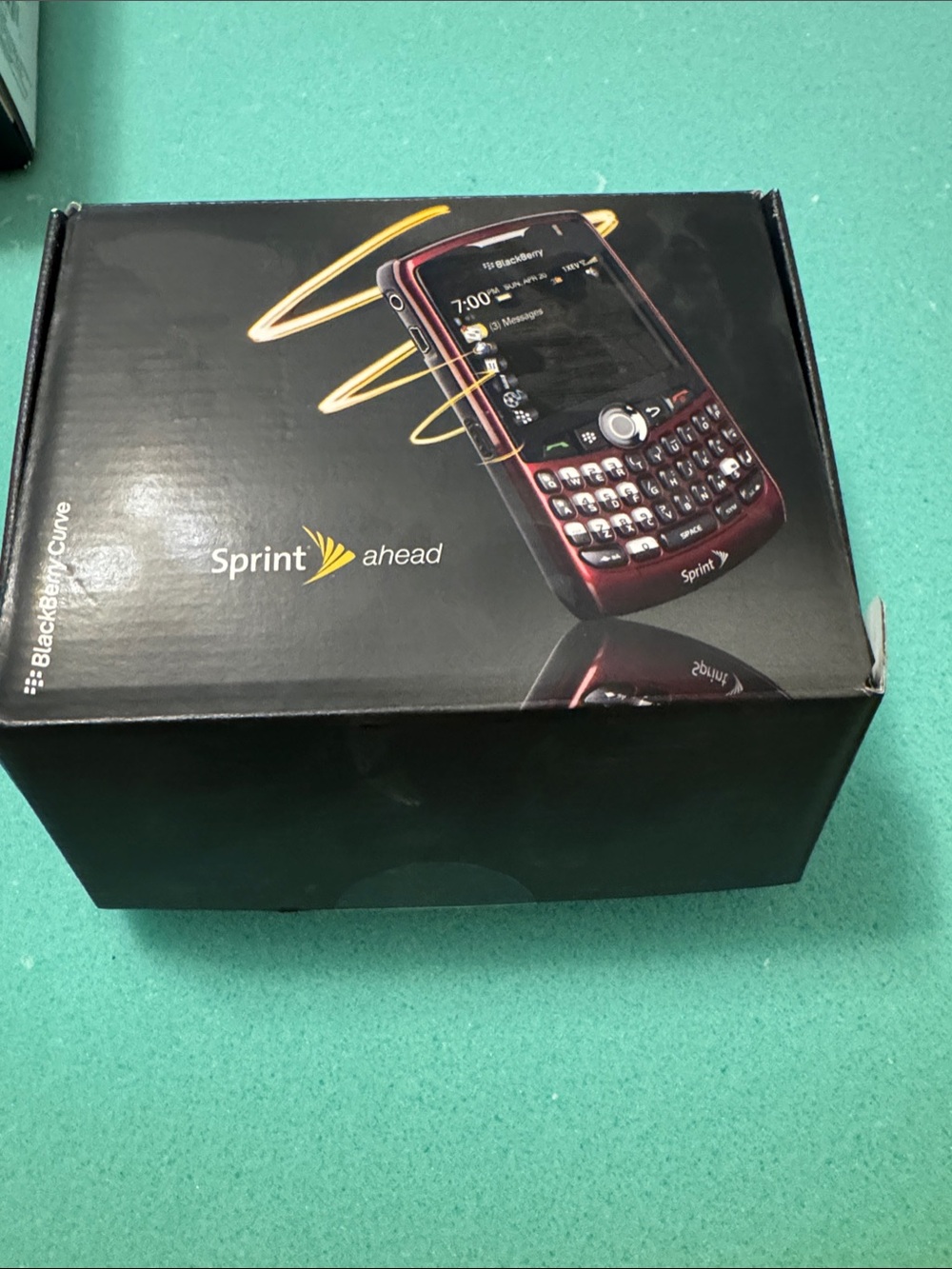 Curve Sprint Red Cell Phone